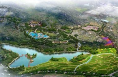 SketchUp Hotel and Resort Villa Model in Traditional Chinese Style-BIM WORLD