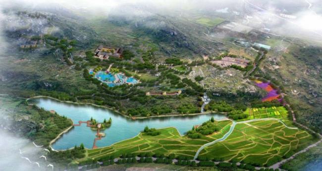 SketchUp Hotel and Resort Villa Model in Traditional Chinese Style