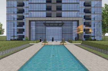 Modern Super High-Rise Residential Building | SketchUp Model-BIM WORLD