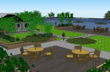 Modern Roof Garden Design with SketchUp Landscape Modeling-BIM WORLD