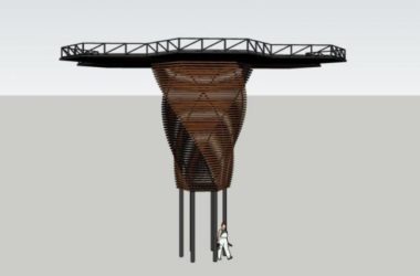 Modern Sculpture Design in SketchUp: A Contemporary Sketch Model-BIM WORLD
