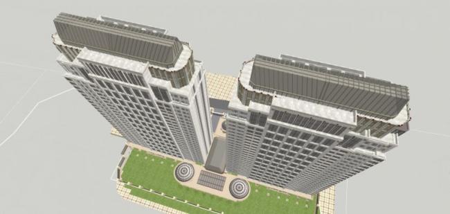 SketchUp Residential Models: Super High-Rise and Classical Style Buildings