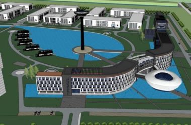 SketchUp Business Model: Designing a Modern Multi-Story Business District-BIM WORLD