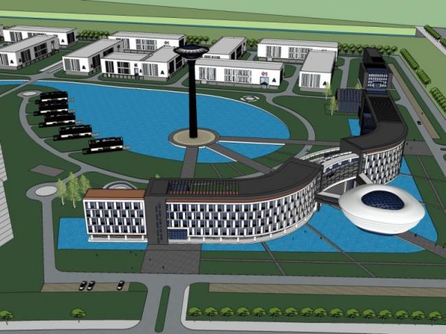 SketchUp Business Model: Designing a Modern Multi-Story Business District