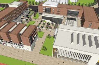 Multi-Story Classical School Campus Model in SketchUp-BIM WORLD