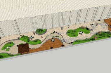 Modern Roof Garden Landscape Model in SketchUp-BIM WORLD
