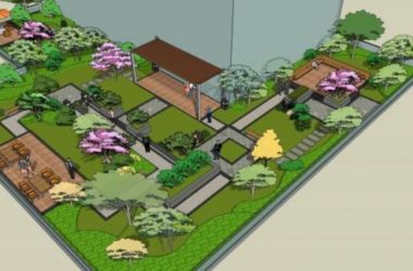 Modern Roof Garden Design | SketchUp Landscape Model-BIM WORLD