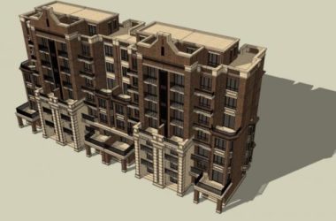SketchUp Residential Design | Multi-Story Classical Style Home Model-BIM WORLD
