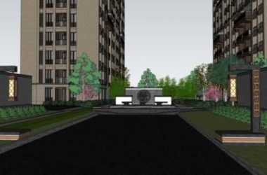SketchUp Residential Models: Modern Chinese-Style High-Rise Buildings-BIM WORLD