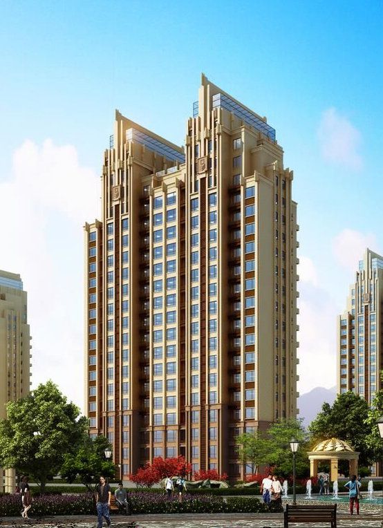 SketchUp Residential Models: High-Rise and Classical Style Buildings