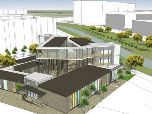 SketchUp Business Model: Designing a Modern Multi-Story Commercial Building