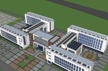 Modern Multi-Story School Campus Design | Educational Architecture in SketchUp-BIM WORLD