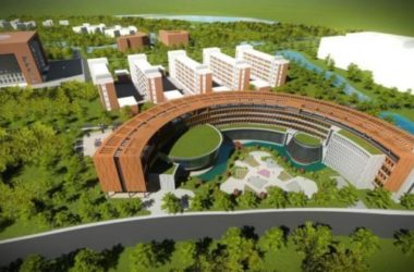 Modern Multi-Story School Campus Architecture | SketchUp Model-BIM WORLD