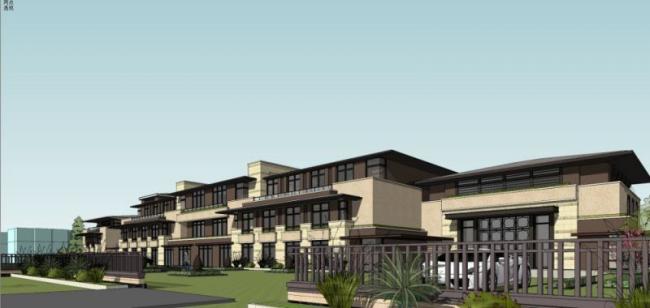 Multi-Story Classical Kindergarten School Model | Campus Educational Architecture in SketchUp