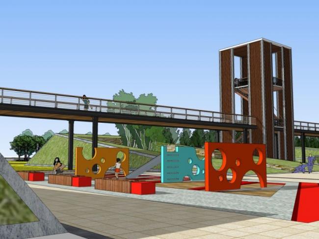 SketchUp Landscape Models: Street, Park, and Modern Designs