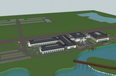 SketchUp Business Model: Modern Low-Rise Commercial Street Design-BIM WORLD