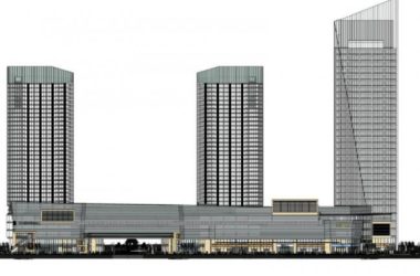 SketchUp Complex Model: Multi-Story Commercial, Office, and Modern Residential Building-BIM WORLD