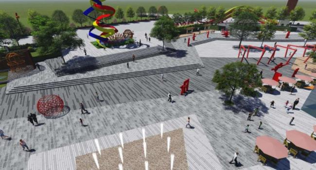 SketchUp Landscape Models: Street, Park, and Modern Designs