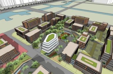 Modern Multi-Story Office Space Model in SketchUp-BIM WORLD
