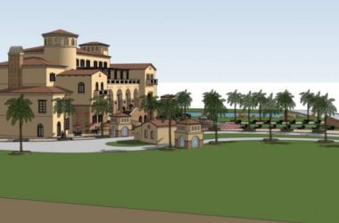 SketchUp Business Model: Designing a Multi-Story Spanish-Style Clubhouse-BIM WORLD