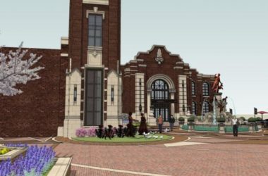 SketchUp Business Model: Classical-Style Low-Rise Sales Office Design-BIM WORLD