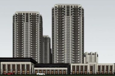 SketchUp Residential Models: Classical High-Rise Buildings-BIM WORLD