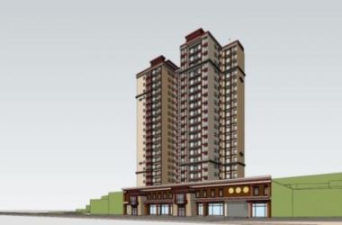 SketchUp Residential Models: High-Rise Buildings with Tibetan Architectural Style-BIM WORLD