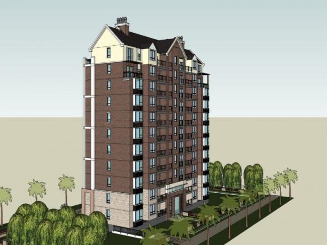 SketchUp Residential Models: High-Rise and Classic Style Buildings