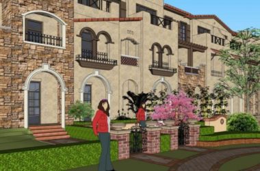 SketchUp Landscape Models: Courtyard, Residential, and Classical Styles-BIM WORLD