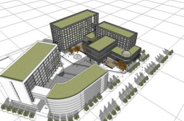 Modern Multi-Story Hotel Model in SketchUp-BIM WORLD