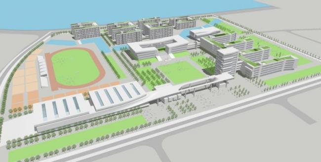 Modern Multi-Story School Campus Design | SketchUp Educational Architecture Model