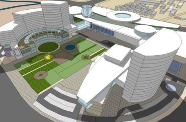 Modern High-Rise Hotel Model in SketchUp-BIM WORLD
