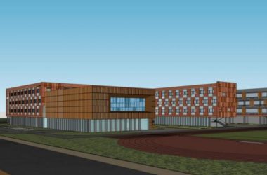 Modern Multi-Story Elementary School Campus Design in SketchUp-BIM WORLD