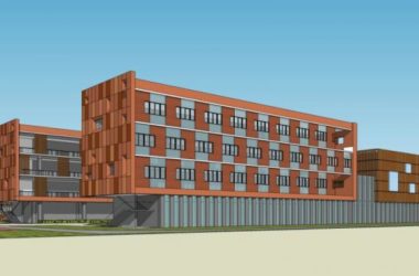 Modern Multi-Story Elementary School Campus Model in SketchUp-BIM WORLD