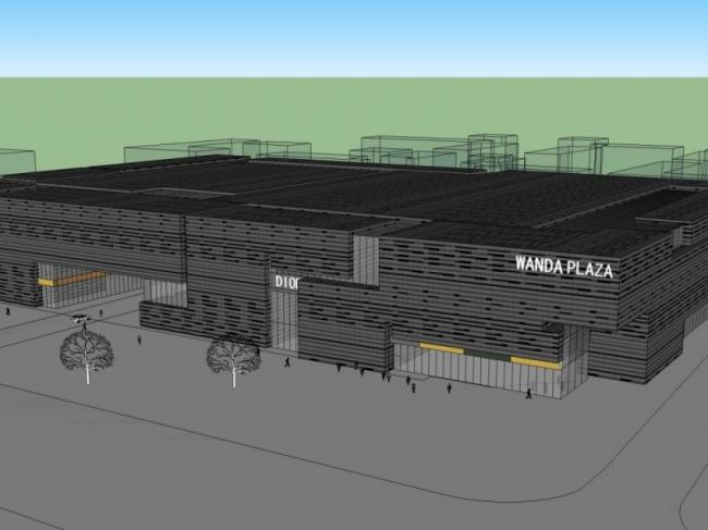 SketchUp Business Model: Designing a Modern Multi-Story Shopping Mall