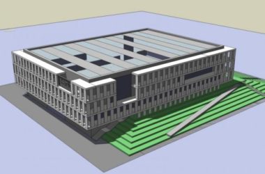 Modern Multi-Story Gymnasium Model in SketchUp-BIM WORLD