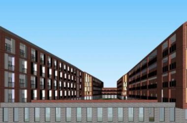 Modern Multi-Story Office Building Model in SketchUp-BIM WORLD