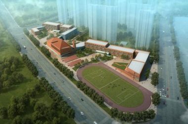 Modern Multi-Story School Campus Design in SketchUp-BIM WORLD