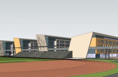 Modern Multi-Story School Campus Design in SketchUp-BIM WORLD