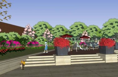 SketchUp Landscape Model: Commercial Design in Classical Style-BIM WORLD