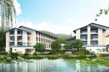SketchUp Residential Model: Chinese-Style Residential Complex with Clubhouse-BIM WORLD