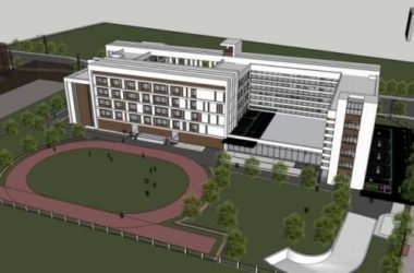 Modern Multi-Story School Campus Design in SketchUp-BIM WORLD