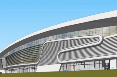 Modern Train Station Bridge Design in SketchUp-BIM WORLD