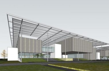 Modern Multi-Story Cultural Venue in SketchUp Model-BIM WORLD