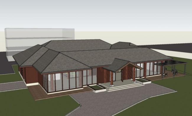 SketchUp Landscape Design: Traditional Chinese Courtyard Model