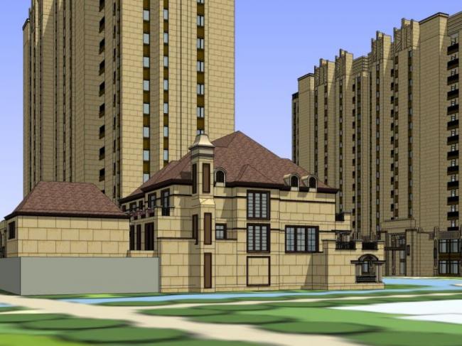 SketchUp Hospital Models: Multi-Story Nursing Homes and Classical Medical Buildings