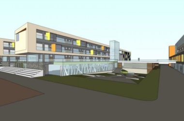 Modern Multi-Story School Campus Design in SketchUp-BIM WORLD
