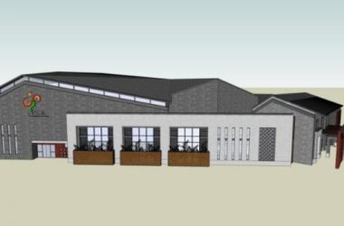 Multi-Story Cultural Center in Chinese Architectural Style | SketchUp Model-BIM WORLD