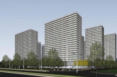 Modern High-Rise Residential Model in SketchUp-BIM WORLD