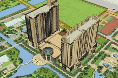 Classical-Style High-Rise Residential Model in SketchUp-BIM WORLD